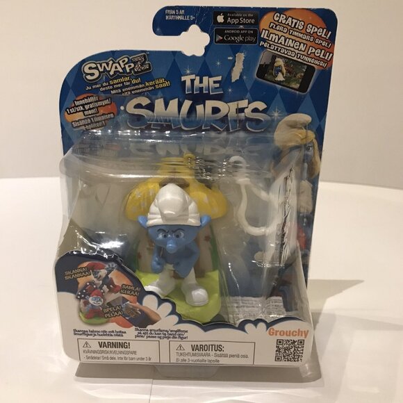 Smurfs SwappZ Grouchy Swedish Packaging - Picture 1 of 10